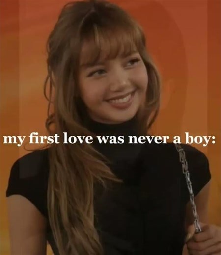 yup,she's my first lovee❤️ #lisa
