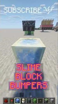 Making SLIME BUMPERS for your SULFUR CUBE MINIGAMES! | Redstone with PsiVolt #minecraft #redstone