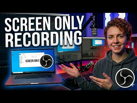 How to Record Screen Only in OBS Studio (No Webcam)