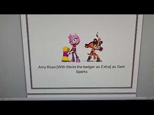 Cloudy with a chance of meatballs [Sonic Boom movie style] Cast Video