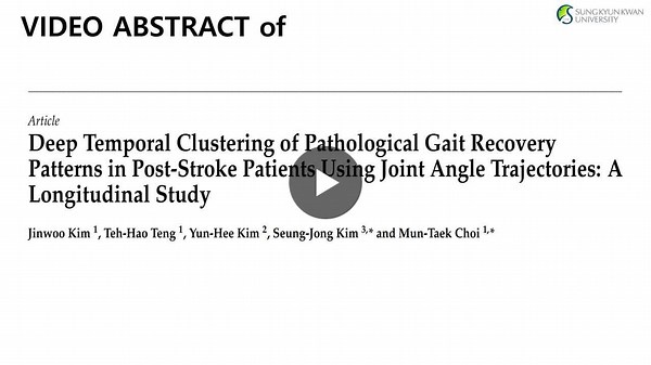 #post_stroke #rehabilitation #gait_analysis #joint_angle_trajectories #deep_temporal_clustering #time_series_data_augmentation | Bioengineering MDPI