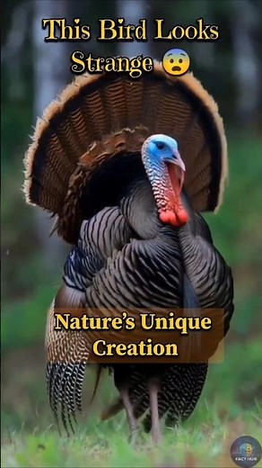 This Bird Looks Strange | Turkey Facts Explained!🤯#facts