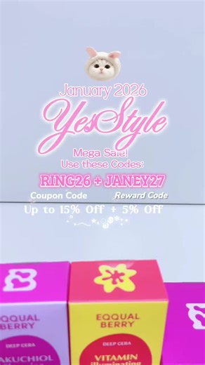 Save Money with YesStyle Code Updates for January 2026
