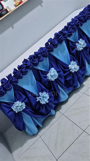 Very Beautiful Table Skirting Ideas