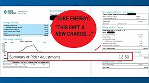 Duke Energy: Do you have a new charge on your bill?