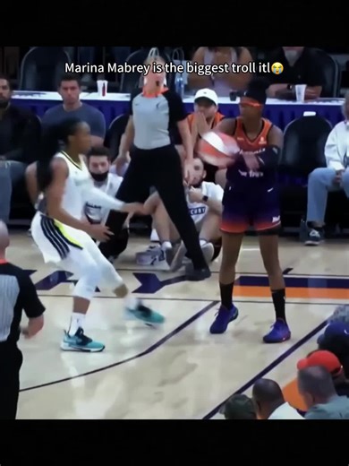 Marina Mbrey is the female version of Pat Bev 😭😭#marinamabrey #wnba #basketball #hoops #caitlinclark