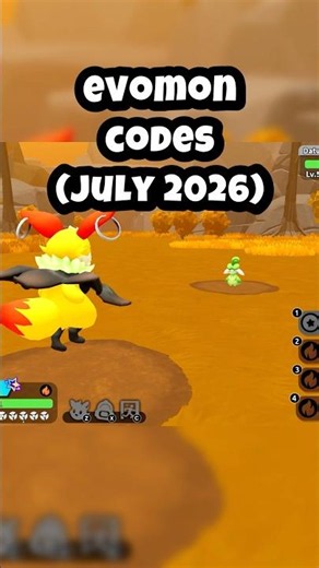 NEW EVOMON CODES ⚡🔥 FREE SUMMON TICKETS & REWARDS (JULY 2026) #shorts