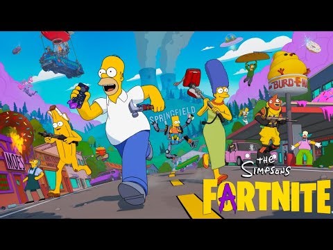 Fortnite x The Simpsons Episode