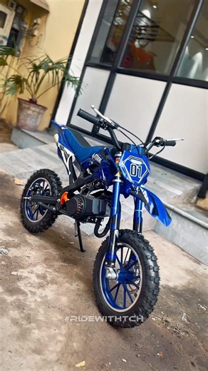 2 Stroke Engine Bike 🤯 49cc- 30km/h 🔥Petrol Kids Dirt Bike Available #shorts #dirtbike