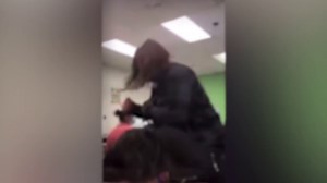 Horrific moment student brutally beats classmate while others laugh