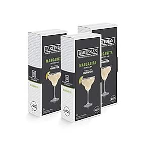 Bartesian Margarita Cocktail Mixer Capsules, Pack of 18 Cocktail Capsules, for Bartesian Premium Cocktail Maker (55402)