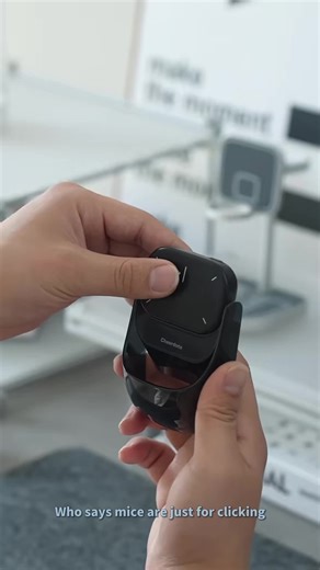 Who says mice are just for clicking? This game-changer combines hover controls with voice commands that auto-format meeting notes. Whip up 20 pro slides in 3 seconds - complete with animated charts. USB-C charges fast (2hrs = 30-day battery!), while its modular design transforms into presentation remote. Works flawlessly across Mac/Windows/Android.#mouse #CapCut #aimouse