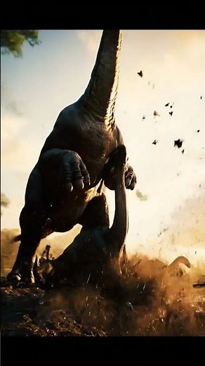 Walking with Giants: A Sauropod Herd's Epic Prehistoric Journey! 🦖🌅