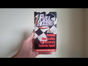 NASCAR Full Access - Volume 1 (2000) Full VHS Tape