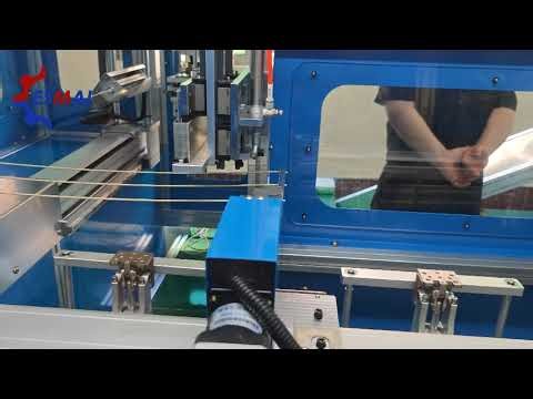 Sponge rubber O Ring fully automatic cutting and joining machine with joint quality inspection