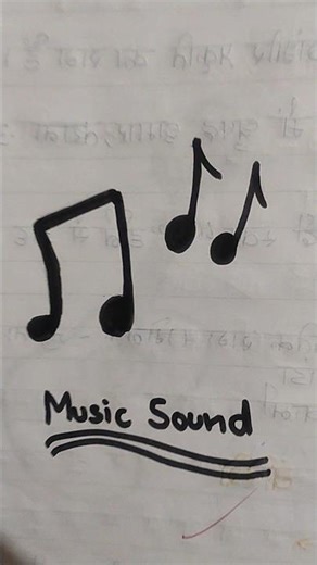 Diy music 🎶 instrumental drawing with black colour sketch in music project file for school class 12