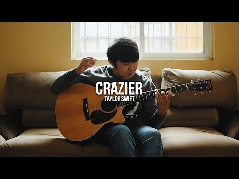 Crazier - Taylor Swift | Fingerstyle Guitar Cover | Lyrics