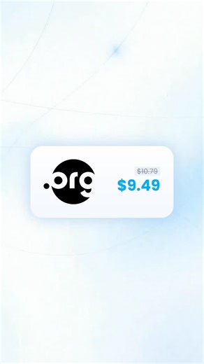 NameSilo on Instagram: "Stand for something with .ORG 🌍 Secure a .ORG domain for $9.49 for the first year. A trusted choice for nonprofits, communities, and mission-driven projects. 🔗 https://buff.ly/jq1w4Pu #Domains #DotORG #Nonprofit #Community #DomainName"