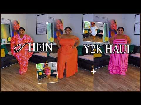 SHEIN Plus Size Haul 💗 Y2K \\ 4X Dresses & Sets