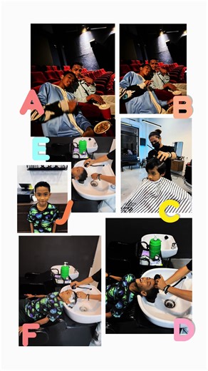 we were having fun watching movie and dinner together..adik going salon to look handsome even more 😅🤭🫣 #mysons #mylife #myworld 🥰😘😍