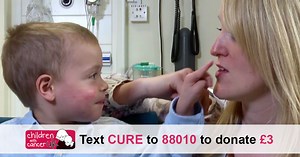 23 reactions · 3 comments | Every day too many families get the news that their child has cancer. And every day we give hope to children like Louis. Text CURE to 88010 to donate £3 & help save young lives. | Children with Cancer UK | Facebook