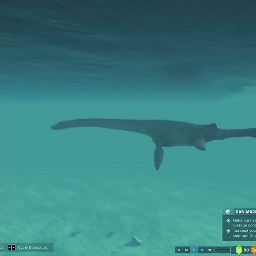 Elasmosaurus in Jurassic World Evolution 2 🦕🌊 | Stunning Marine Reptile!