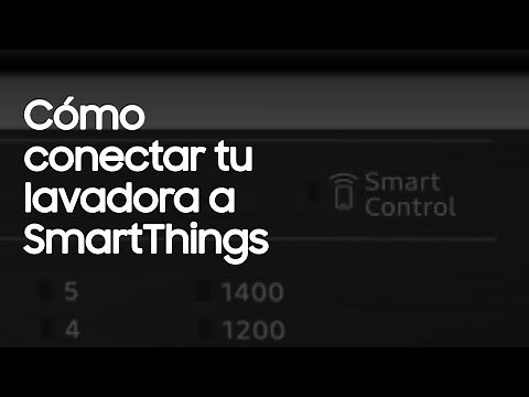 Lavadora | Cómo conectar tu lavadora a SmartThings