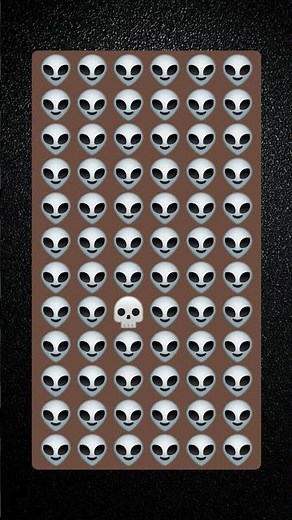 👽 "Spot the Alien Emoji Before It Disappears! 👽 #EmojiChallenge #EmojiFind #ViralShorts"