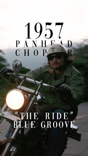 18K views · 5.6K reactions | BLUE GROOVE "THE RIDE" SERIES 57'Panhead Chrome Chopper #bluegroove #bluegroovevintage #bluegroovechoppers #panhead #panheadchopper #vintagechopper #oldschoolchopper #vintageharleydavidson #bgrideseries | BLUE GROOVE | Facebook