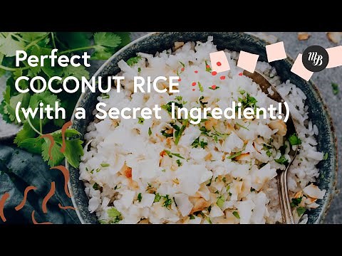 Perfect Coconut Rice (with a Secret Ingredient!) | Minimalist Baker Recipes