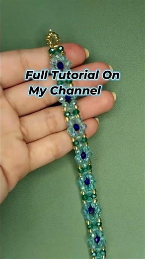 Quick 4mm Crystal Bracelet DIY ✨ Step by Step! #Shorts