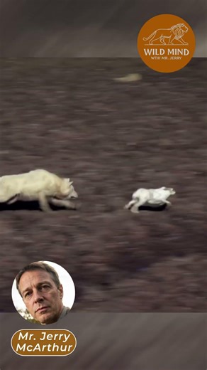 Wolf hunts the Rabbit 🐺🐇 #wolf #wolves #rabbit #hunting #predator