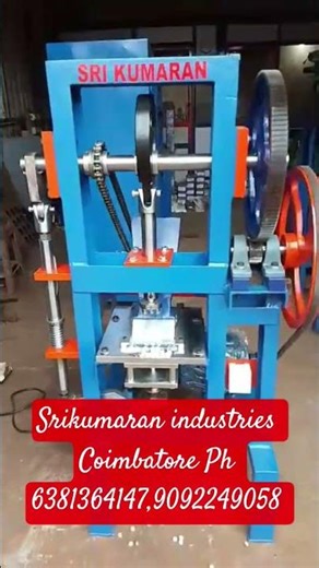 Automatic camphor tablet making machine. ..