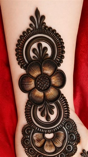 mehndi design for front hand|| mehandi design|| easy mehndi design||