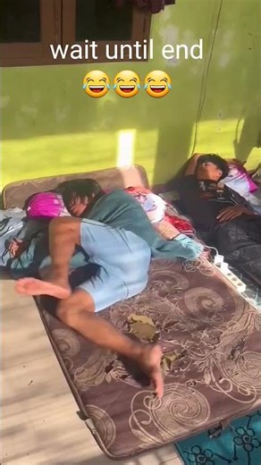 Funny Dream Escape : Running from imaginary dog #funnyvideo #comedy #funny #funnymoments