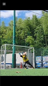 ボールの威力にも負けずにセービング