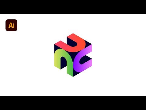 Create a Stunning 3D Isometric Logo in Adobe Illustrator | Easy Step-by-Step Tutorial