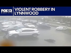 Lynnwood police release video of violent robbery targeting elderly couple | FOX 13 Seattle