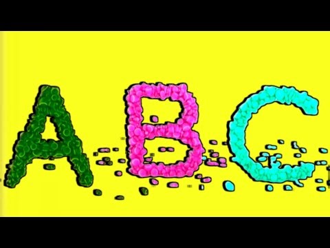 LEARN ABC's with 3D Colorful Candies Intro Super Effects | Preview 2 Effects | 2x Speed