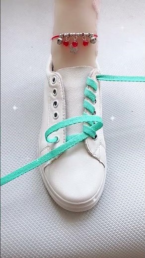 How to tie a shoe laces, Stylish shoelacing method #shoes #shoelaces #shoelacing