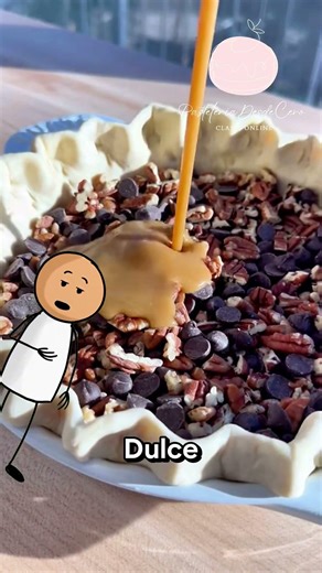 🥧🍫✨ TURTLE PECAN PIE (NUEZ, CARAMELO Y CHOCOLATE)