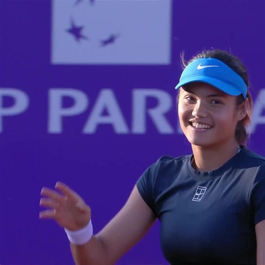 119K views · 2.6K reactions | Locks in her first career win over Kasatkina  Emma Raducanu was in the zone in her Internationaux de Strasbourg debut with a straight sets win! | WTA | Facebook