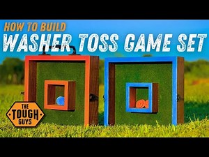 How to Build a Washer Toss Game Set