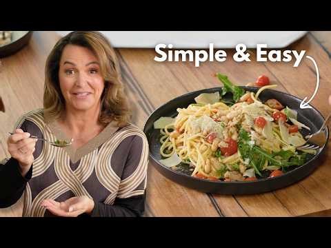 Tuna & White Bean Spaghetti Aglio e Olio