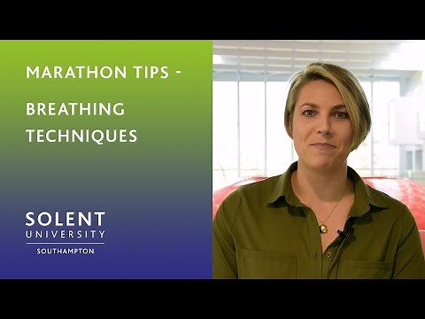 Tips for running a marathon - Breathing techniques