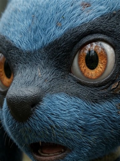 N.° 447 Riolu The aura that emanates from its body intensifies to alert others if it is afraid or sad. . . . #realistic #pokemon #fy #pokedex #riolu