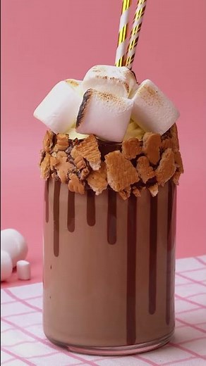 Milkshake Chocolate For Tea Time
