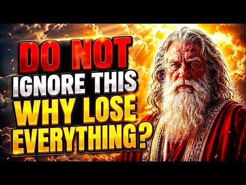 God Says: "WHY LOSE WHAT I HAVE PREPARED FOR YOU?" God Message Today~ Gods Message Now
