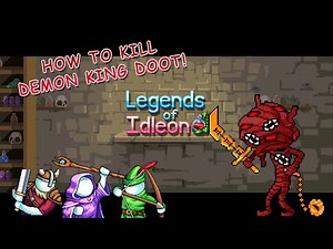 Legends of idleon New BOSS Demon King Doot? | How to kill King Doot