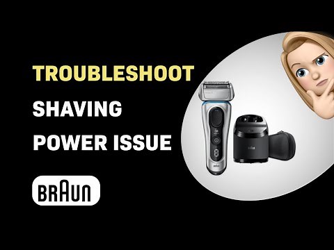 How to Troubleshoot Braun Series 8 8370CC Shaver Not Powering On